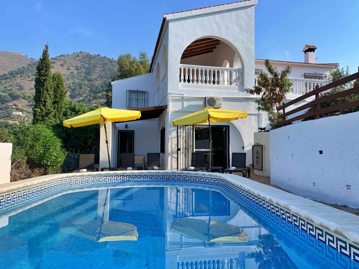 Villa Barbara Piscina Vallada Con Barbacoa By Andaraholidays Malaga Luaran gambar
