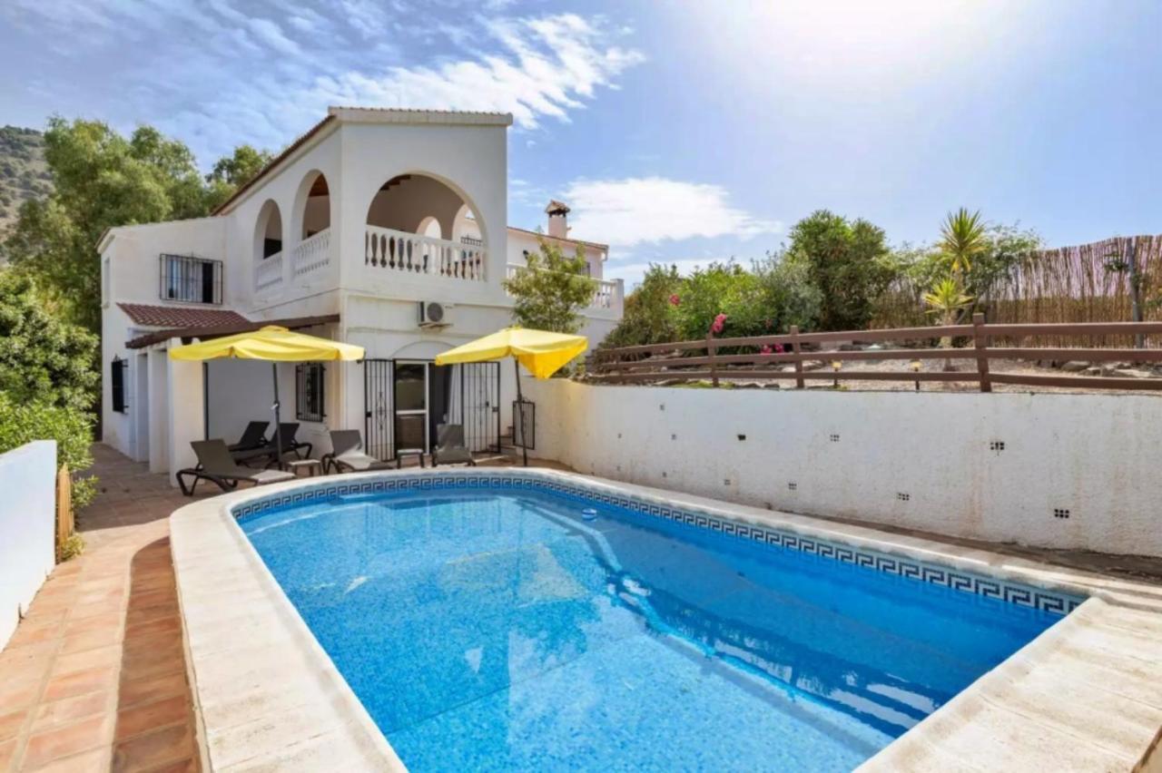 Villa Barbara Piscina Vallada Con Barbacoa By Andaraholidays Malaga Luaran gambar