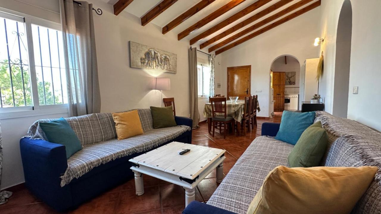 Villa Barbara Piscina Vallada Con Barbacoa By Andaraholidays Malaga Luaran gambar