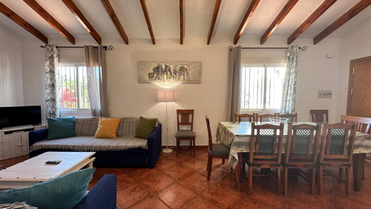 Villa Barbara Piscina Vallada Con Barbacoa By Andaraholidays Malaga Luaran gambar